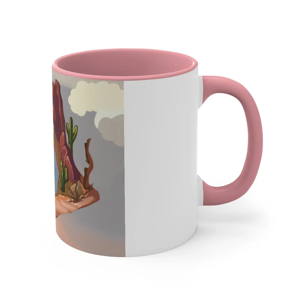 Desert Accent Coffee Mug, 11oz