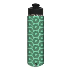 Designer Stainless Steel Sipper Bottle -  Retro Green Art