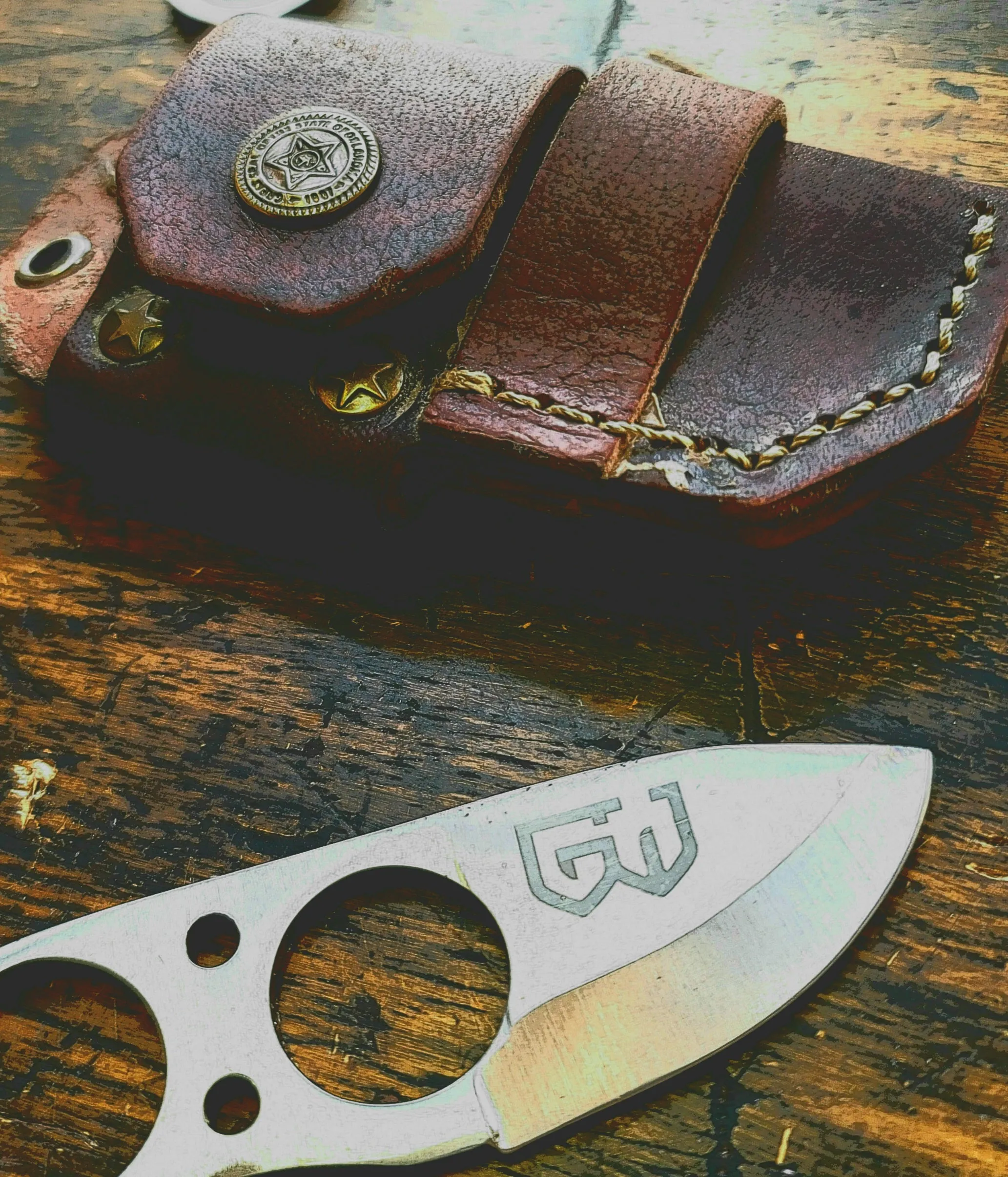 EDC Knife and Scout Carry Sheath Set