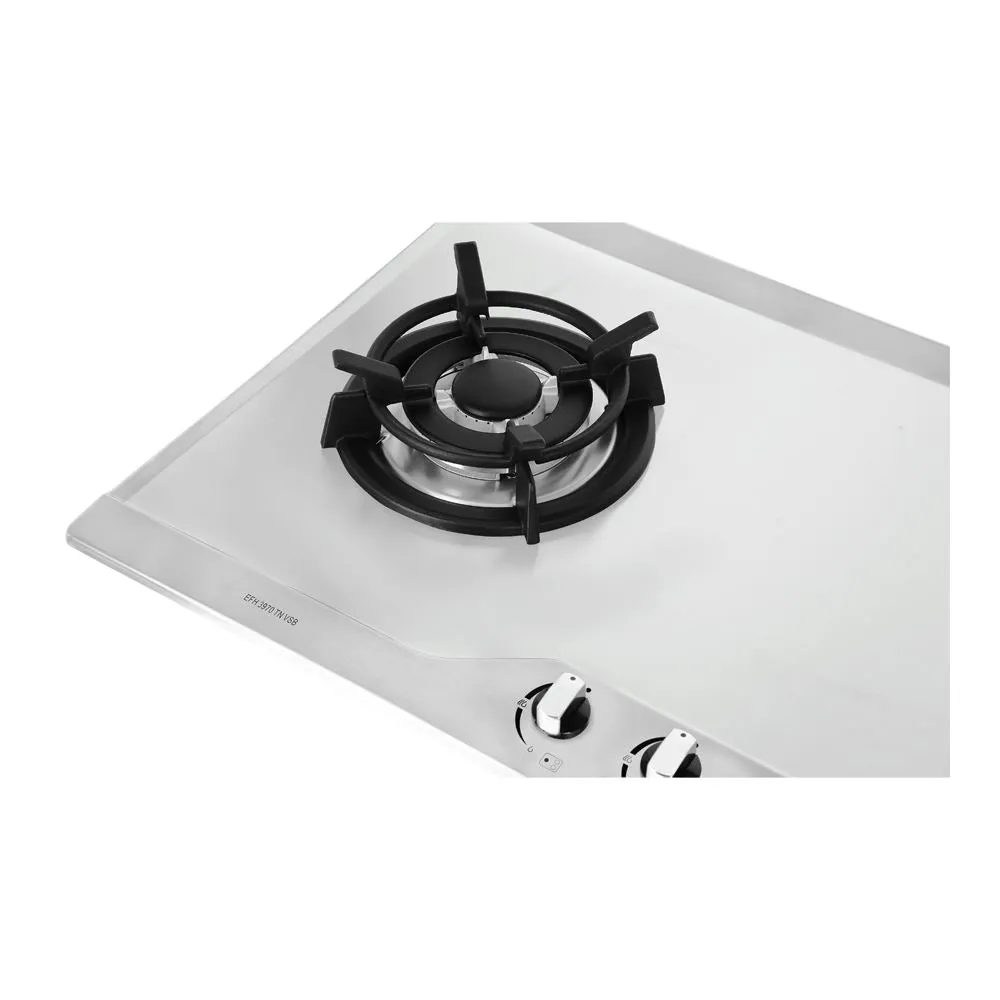 EF EFH 3970 TN VSB 86cm Built in Stainless Steel Gas Hob EFH3970TNVSB