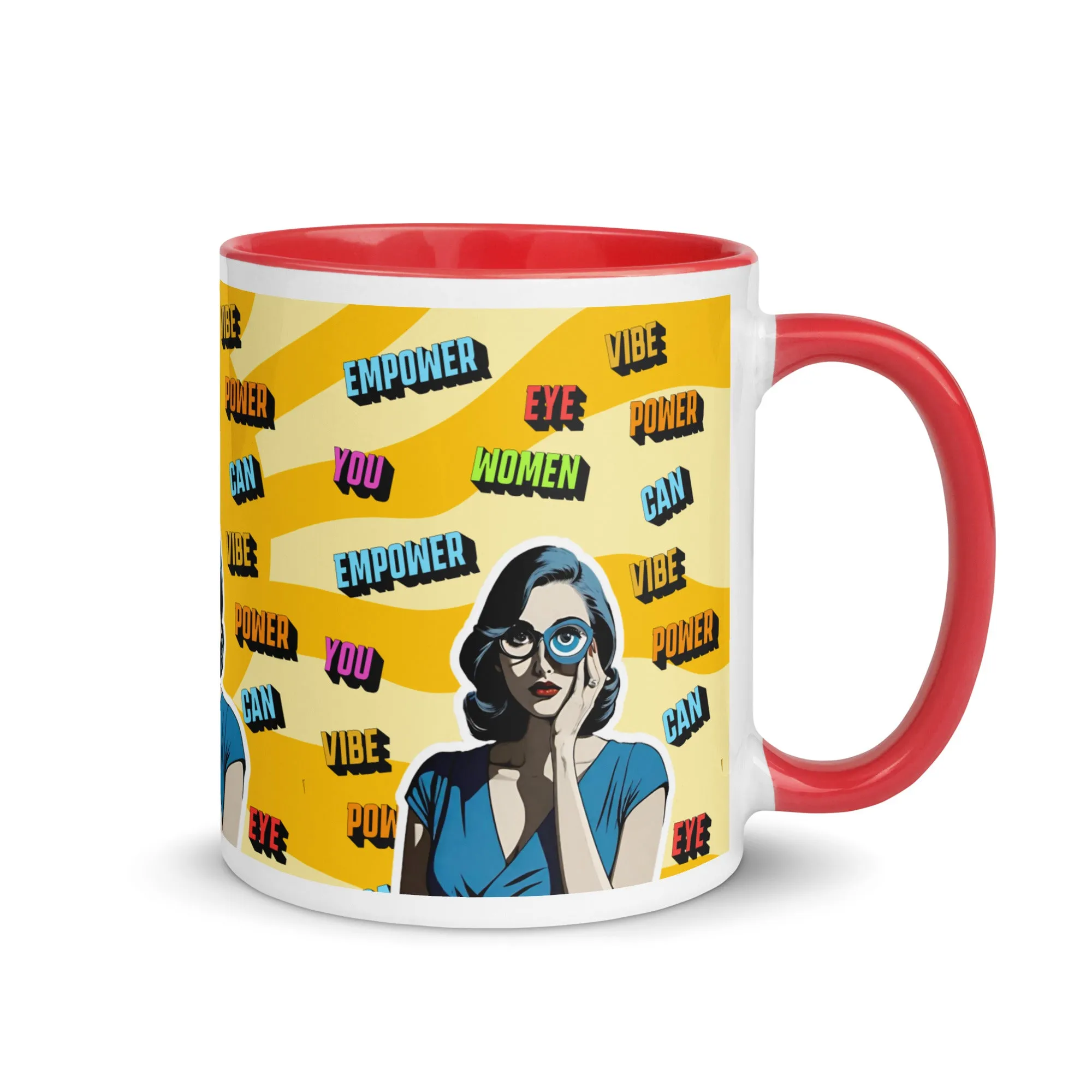 Empower Women Eye Mug with Color Inside