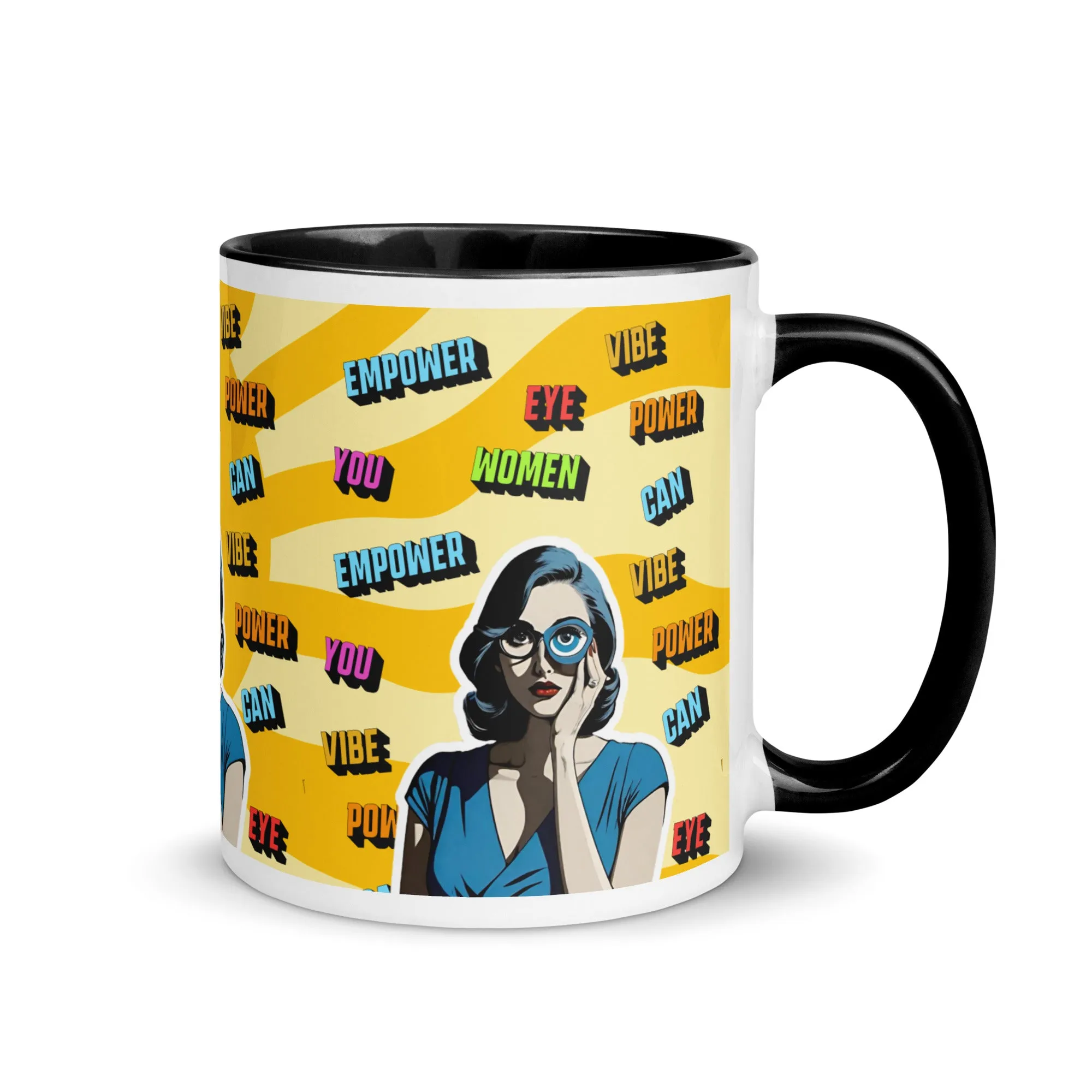 Empower Women Eye Mug with Color Inside