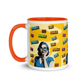 Empower Women Eye Mug with Color Inside