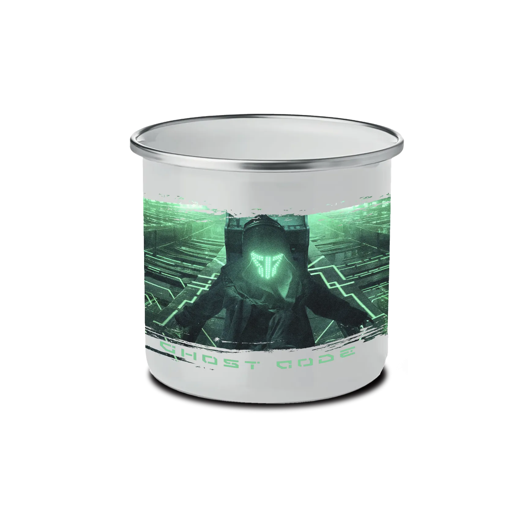 Enamel Mug - Ghost Code