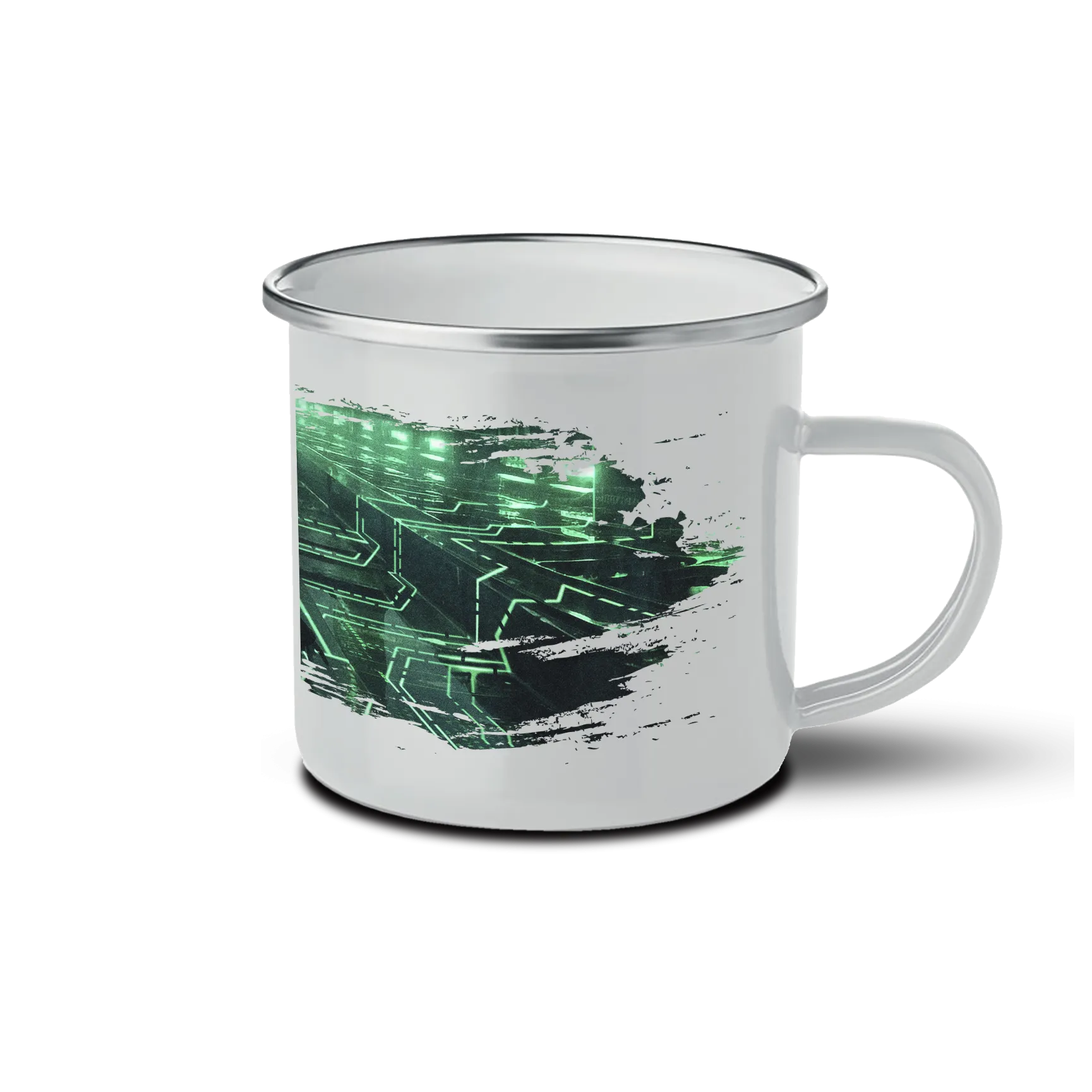 Enamel Mug - Ghost Code