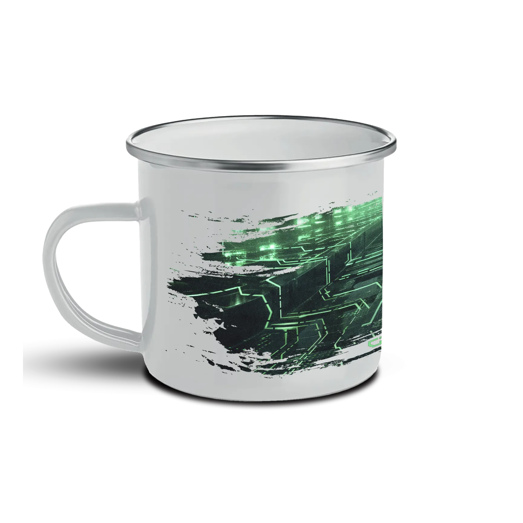 Enamel Mug - Ghost Code