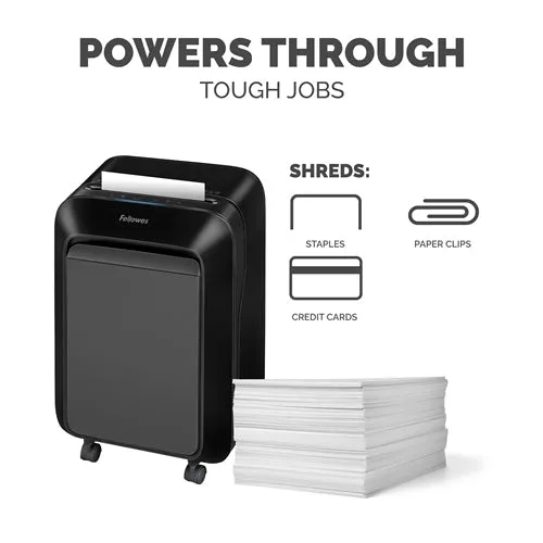 Fellowes Powershred LX210 Black Micro-Cut Shredder Level 3/P-4