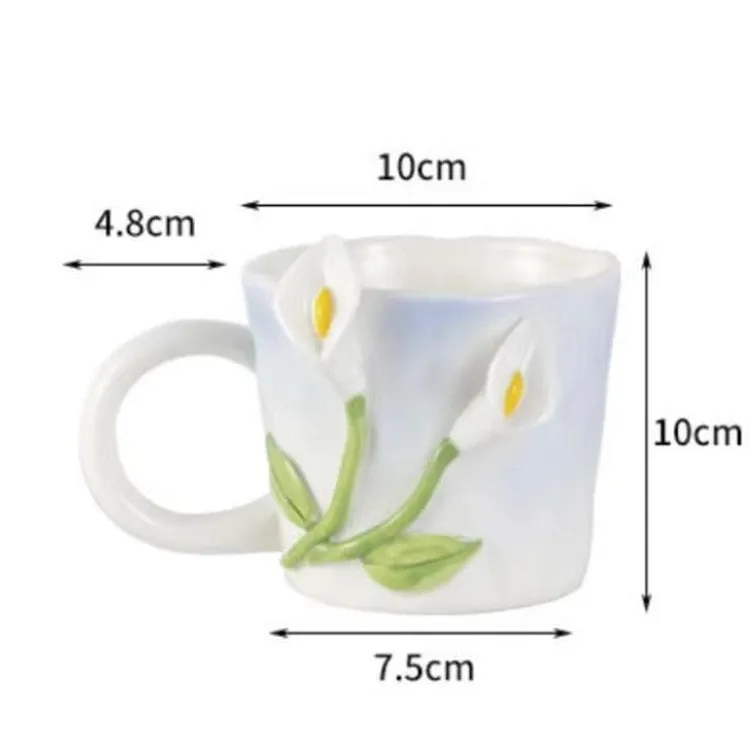 Floral Handpainted Mugs