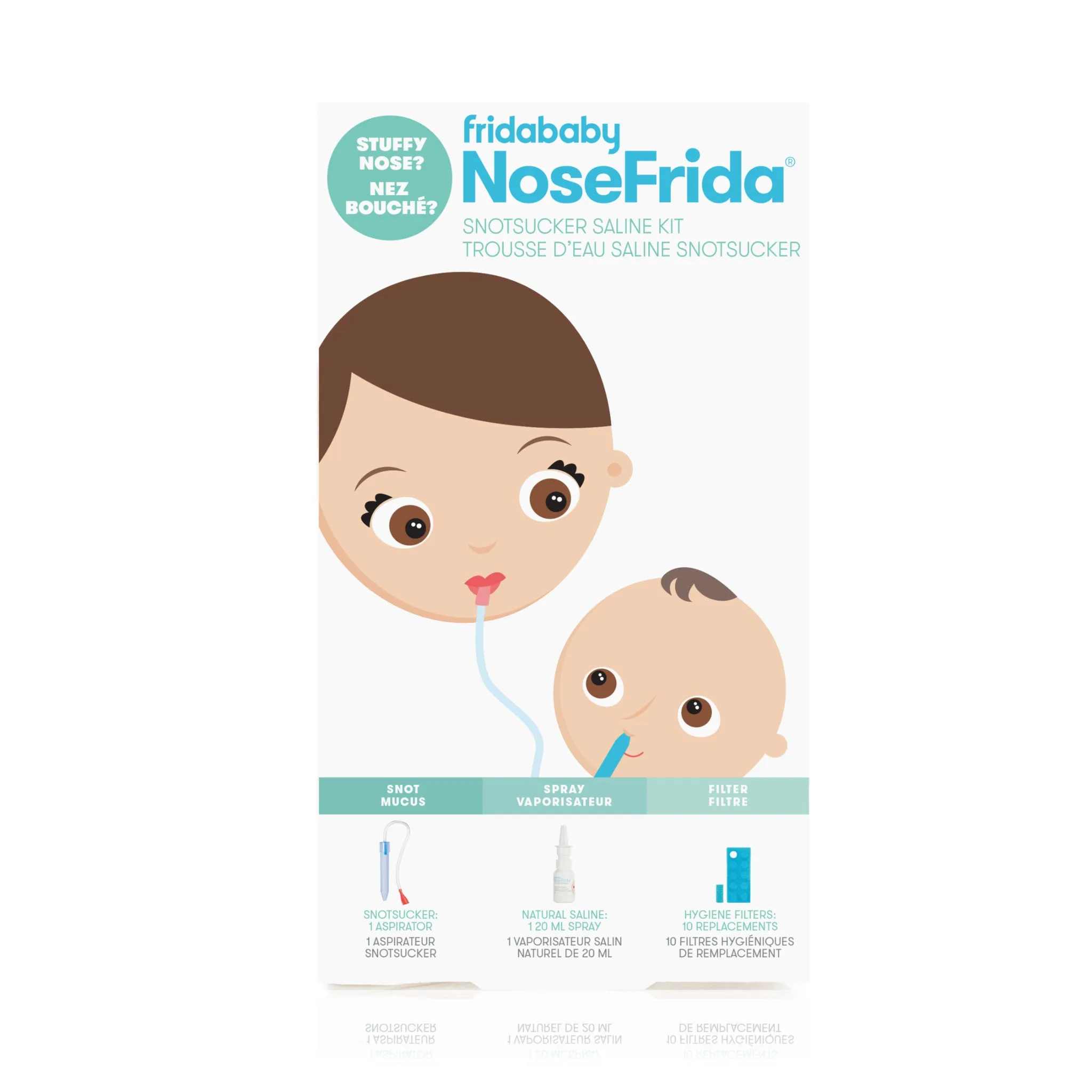 Frida Baby - NoseFrida The Snotsucker Saline Kit