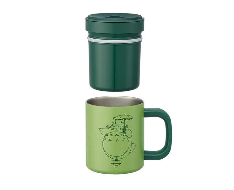 Ghibli My Neighbor Totoro Stainless Steel Mug Forest Green