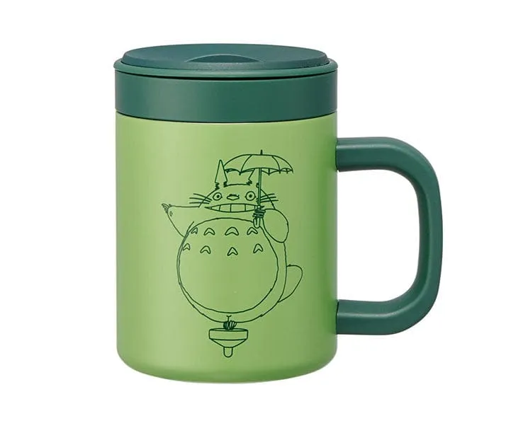 Ghibli My Neighbor Totoro Stainless Steel Mug Forest Green