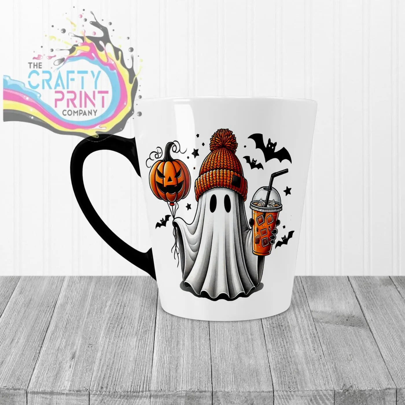 Ghost Pumpkin Halloween Mug