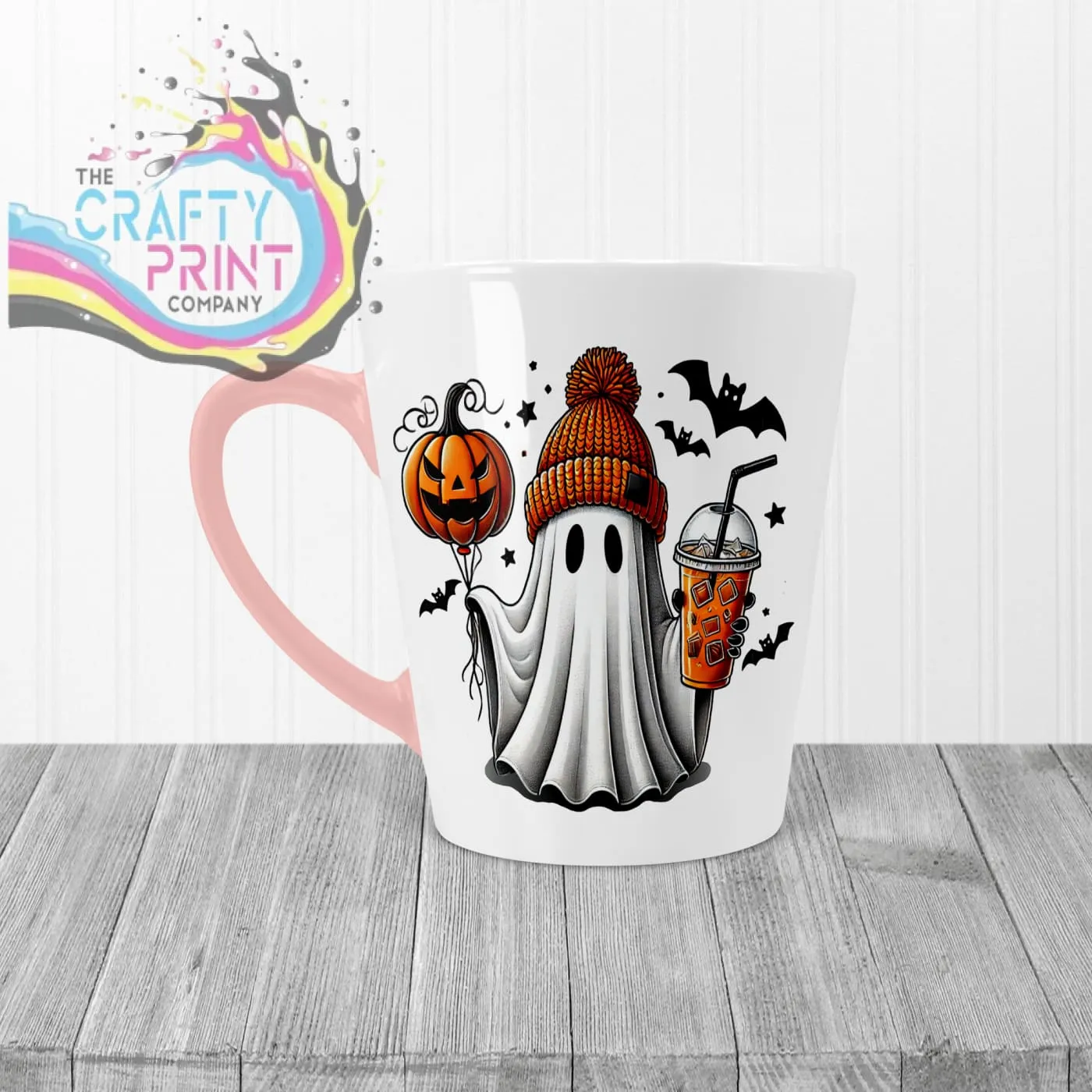 Ghost Pumpkin Halloween Mug