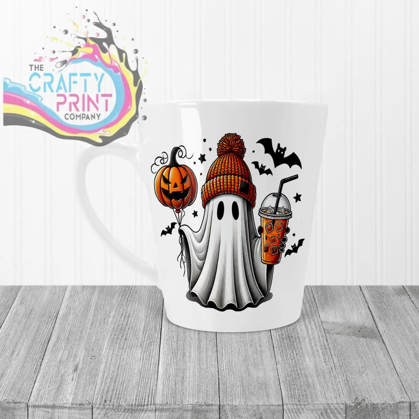 Ghost Pumpkin Halloween Mug