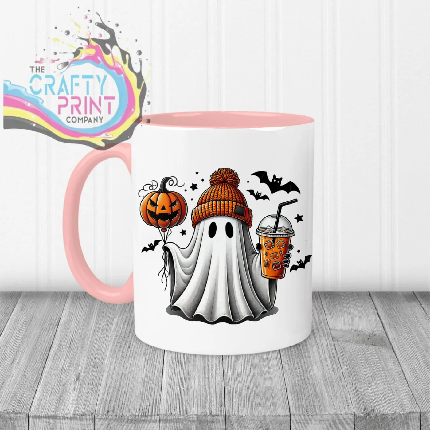 Ghost Pumpkin Halloween Mug