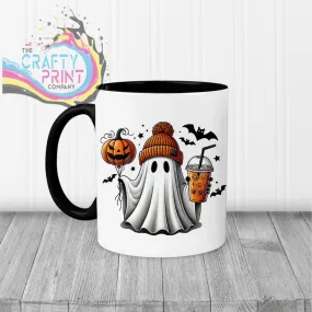 Ghost Pumpkin Halloween Mug