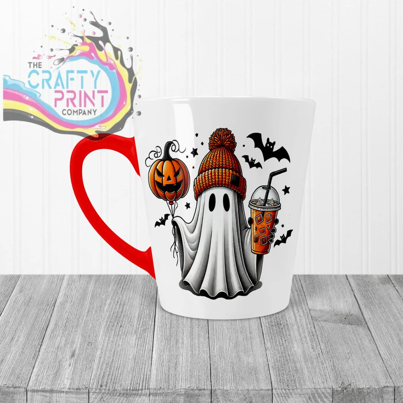 Ghost Pumpkin Halloween Mug