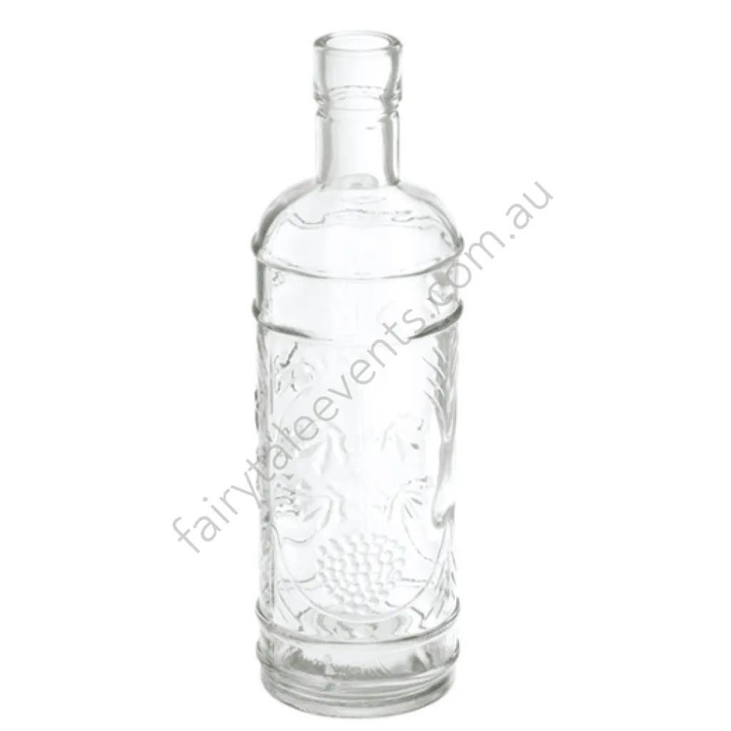 Glass vintage bottle