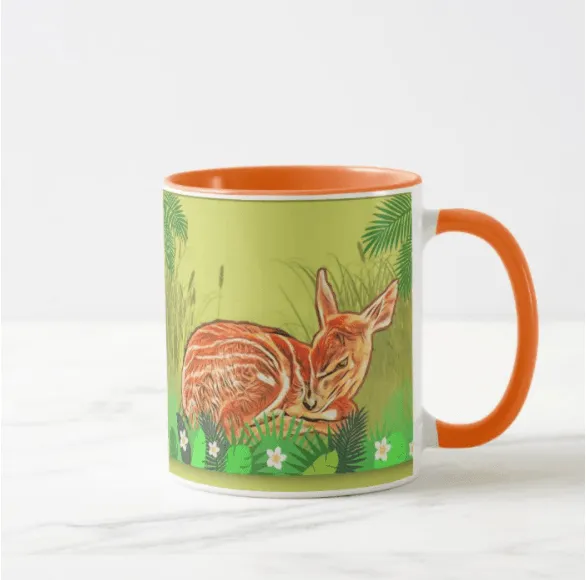 Golden Deer Coffee Mug C02