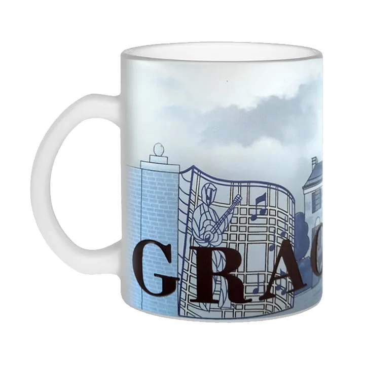 Graceland Frosted Etch Coffee Mug