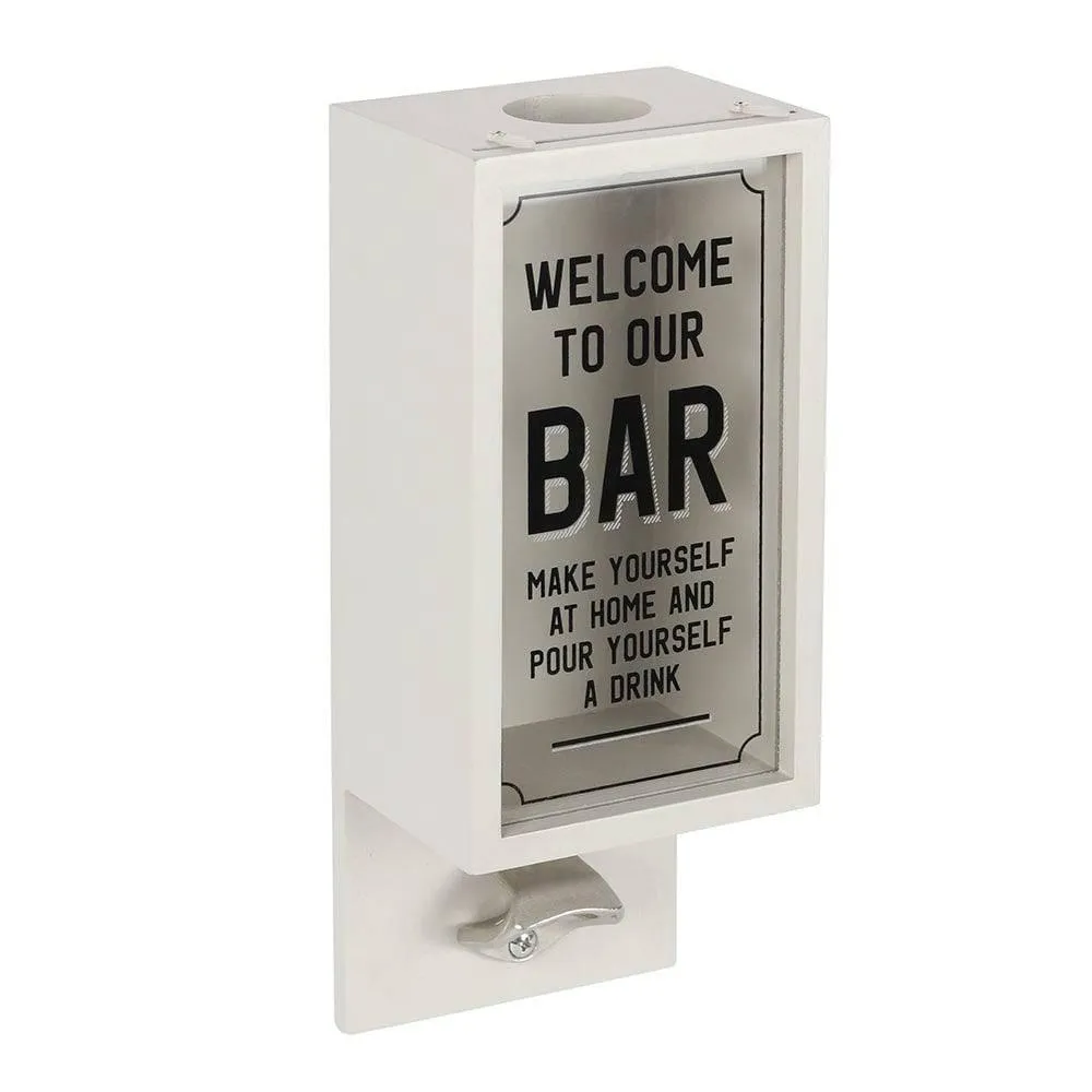 Grey Garden Bar Bottle Opener Plaque