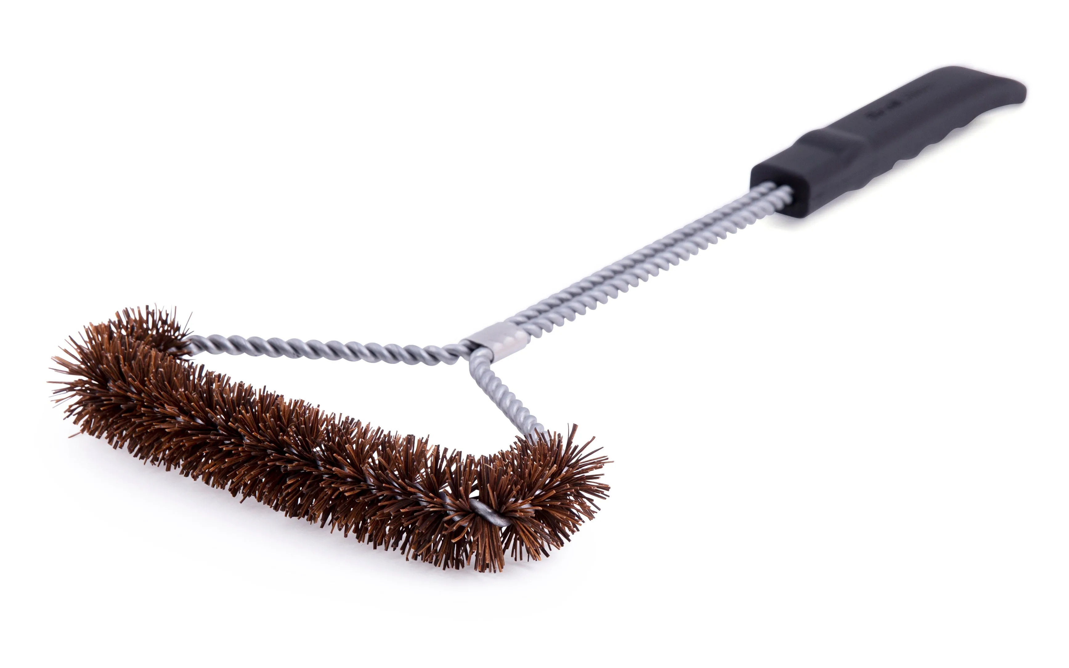 Grill Brush - Tri-head Twisted Palmyra