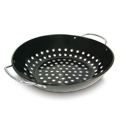 Grill Pro Deluxe Porcelain Wok Topper