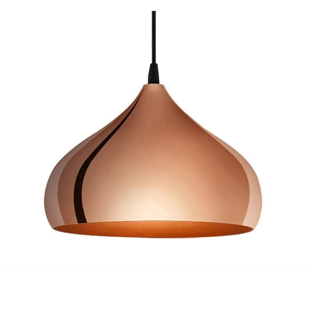 Hapton Steel Pendant Light Copper