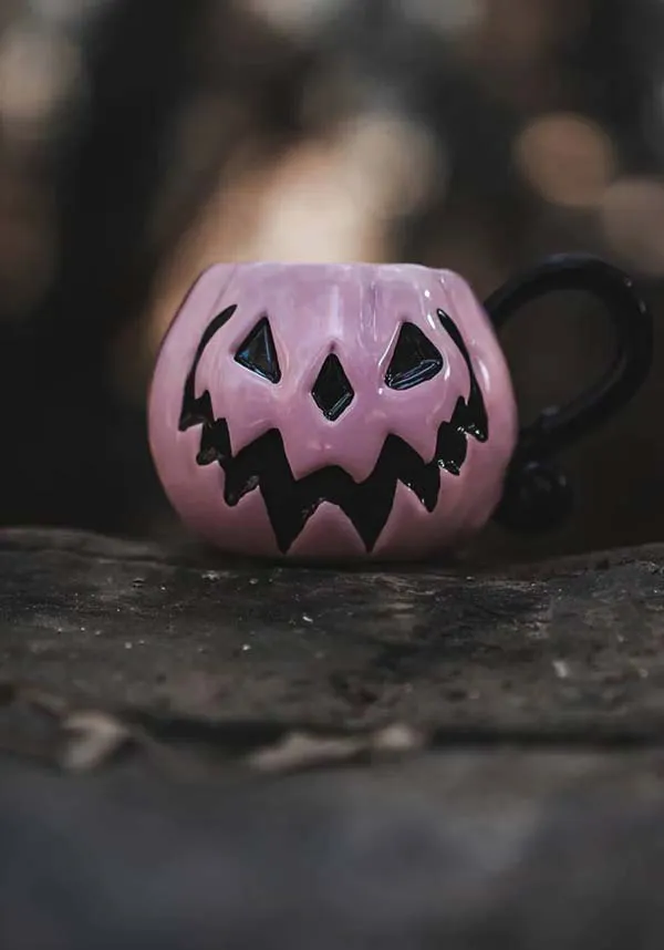 Haunted Hallows [Peculiar Pink] | PUMPKIN MUG