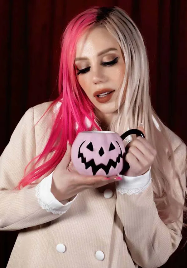 Haunted Hallows [Peculiar Pink] | PUMPKIN MUG