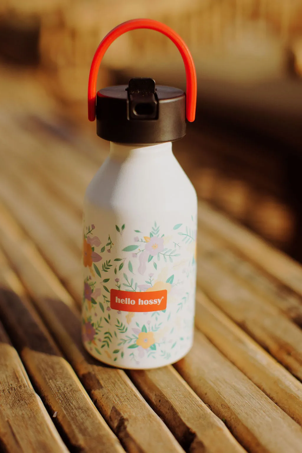 Hello Hossy Drinking bottle | Flowers