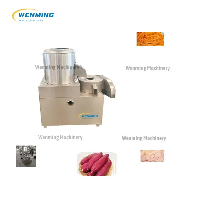 High-quality Multifunctional Potato Shredder Thick Cut French Fries Machine Carrot Peeling Machine