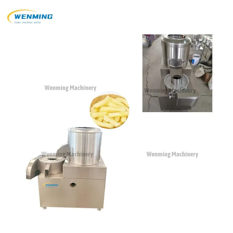 High-quality Multifunctional Potato Shredder Thick Cut French Fries Machine Carrot Peeling Machine