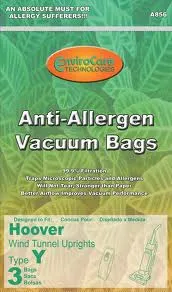 HOOVER,Y,PAPER BAGS- 3PK, ALLERGEN, ENVIROCARE