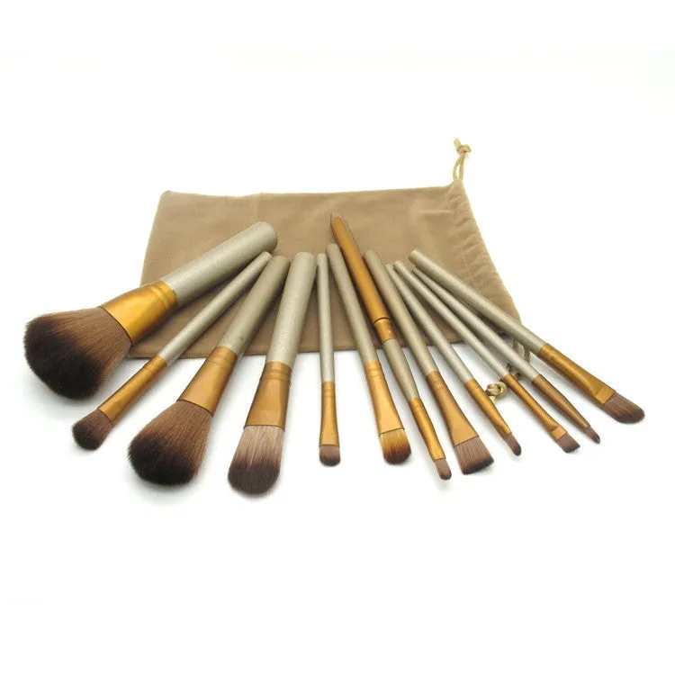 Hot sale 12 Pcs new nake 3 makeup brushes NK3 Brush kit Sets for eyeshadow blusher Cosmetic Brushes Tool