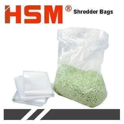 HSM 2117 Shredder Bags (100 bags)