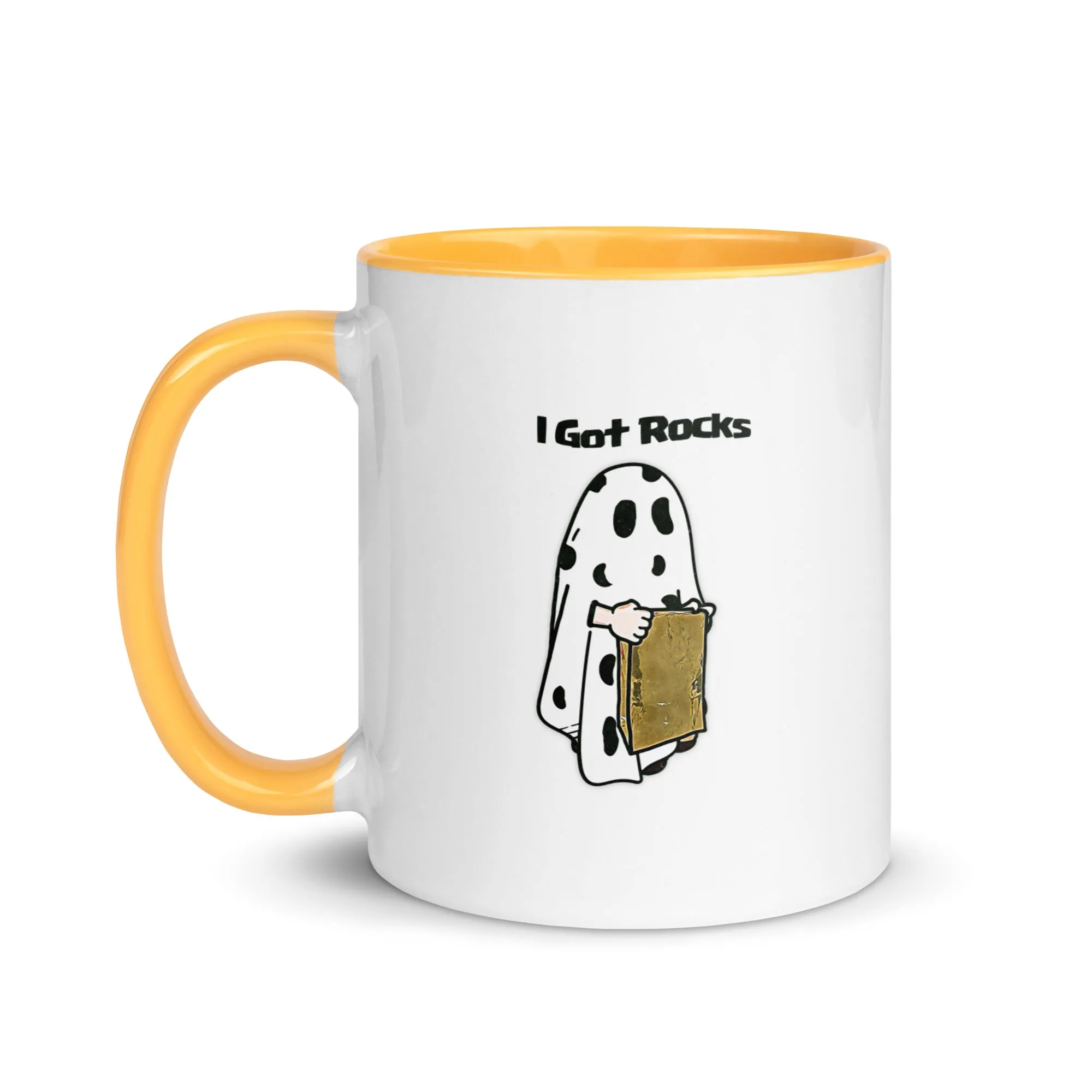 I Got Rocks Mug with Color Inside