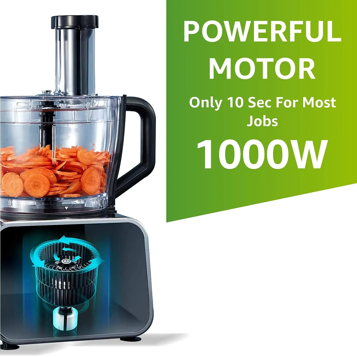 Inalsa INOX 1000 Plus Food Processor Professional with Mixer Grinder