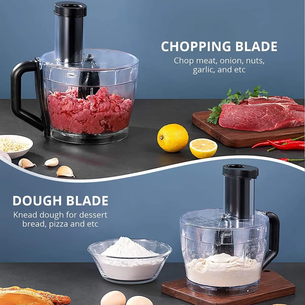 Inalsa INOX 1000 Plus Food Processor Professional with Mixer Grinder