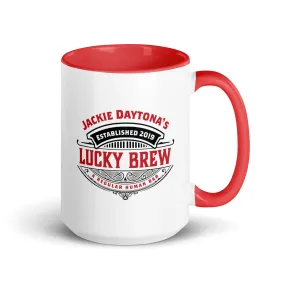 Jackie Daytona's Bar Mug with Color Inside