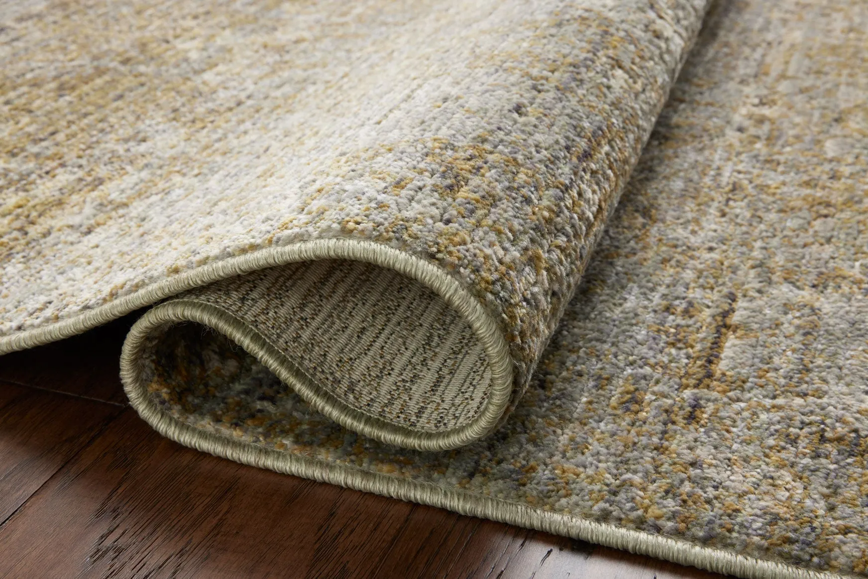 Jean Stoffer x Loloi Bradbury Rug - Dove Gold