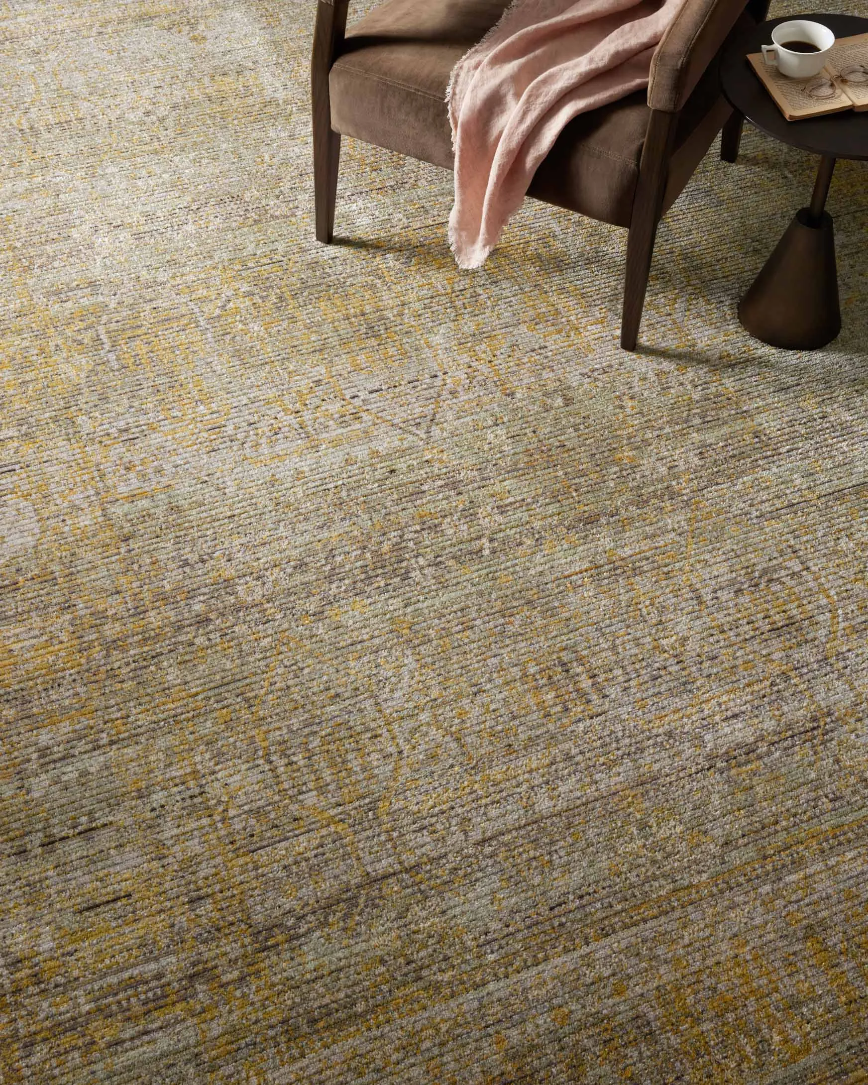 Jean Stoffer x Loloi Bradbury Rug - Dove Gold