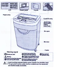 JP-820C Crosscut Shredder