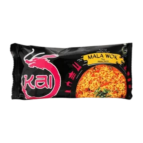 KAI MALA WOK INSTANT RAMEN FLAVOR NOODLES 120G