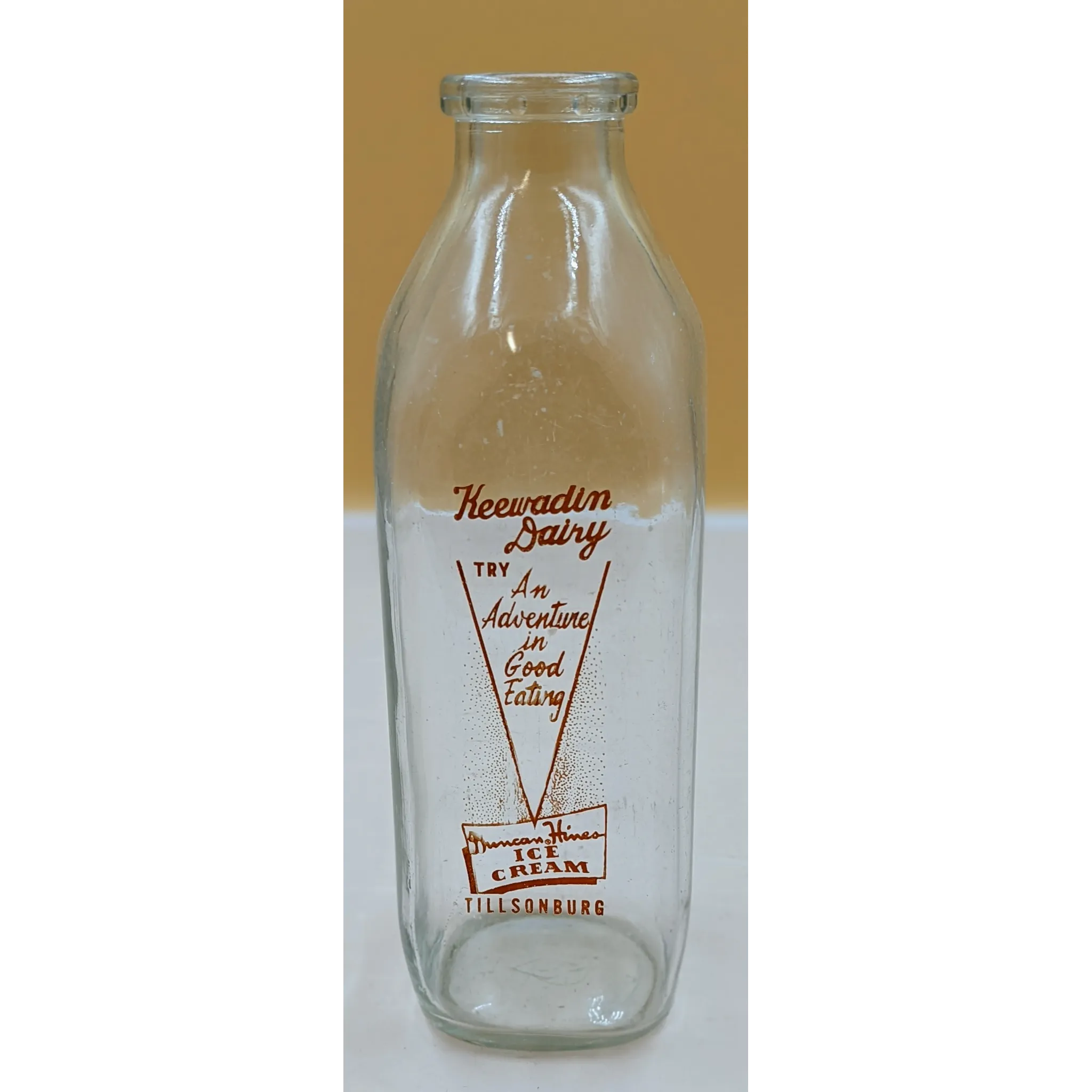 Keewadin Dairy Bottle