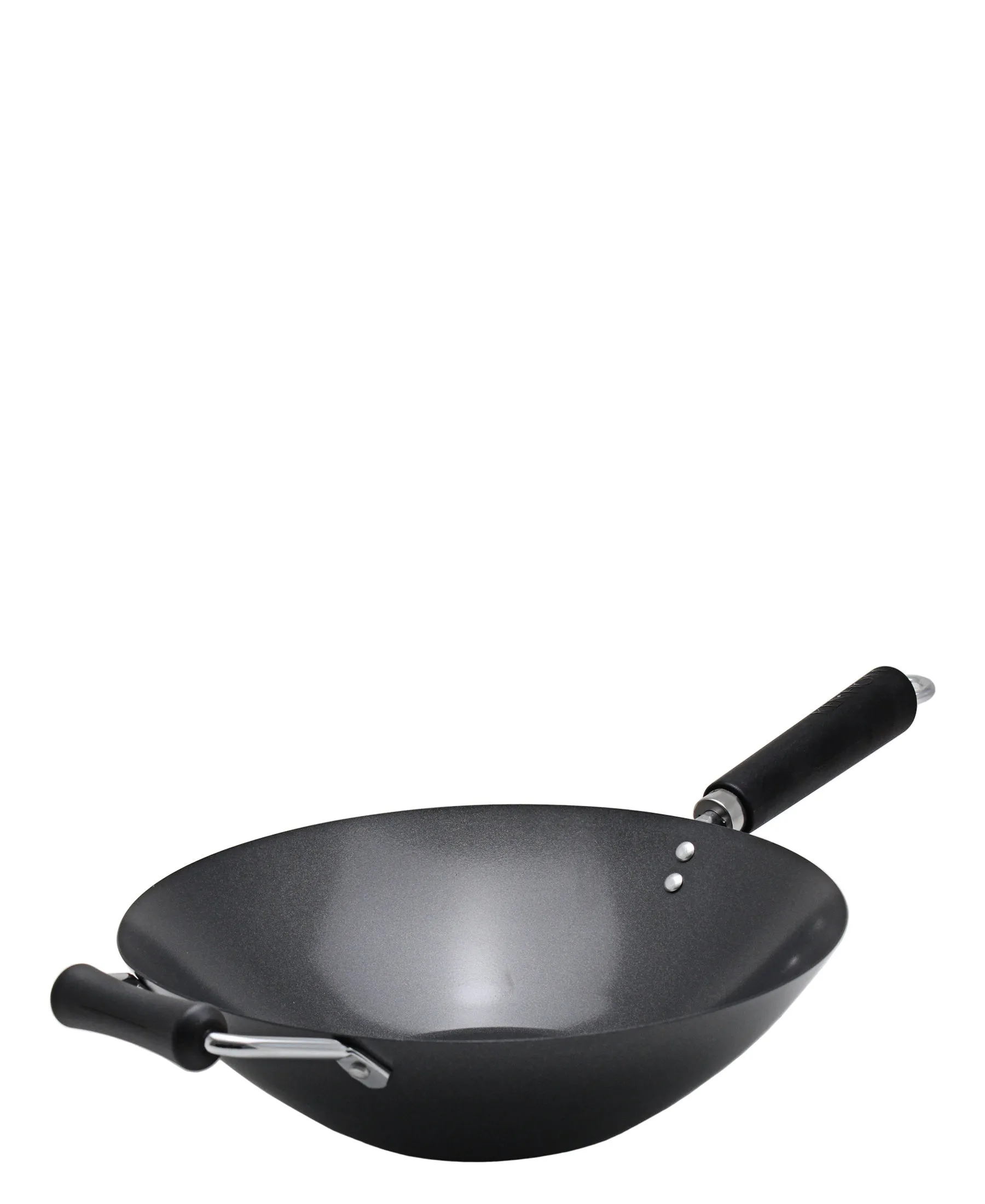 Ken Hom 31cm Non Stick Wok Pan - Black