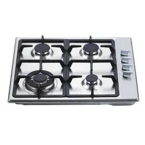 Kitchen - 60cm Stainless Steel Gas Burner Cooktop