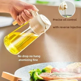 Kitchen Leakproof Oil Spray Glass Bottle