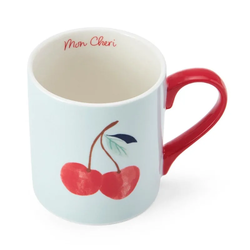 KitchenCraft Mikasa Can Mug Cherry 280ml