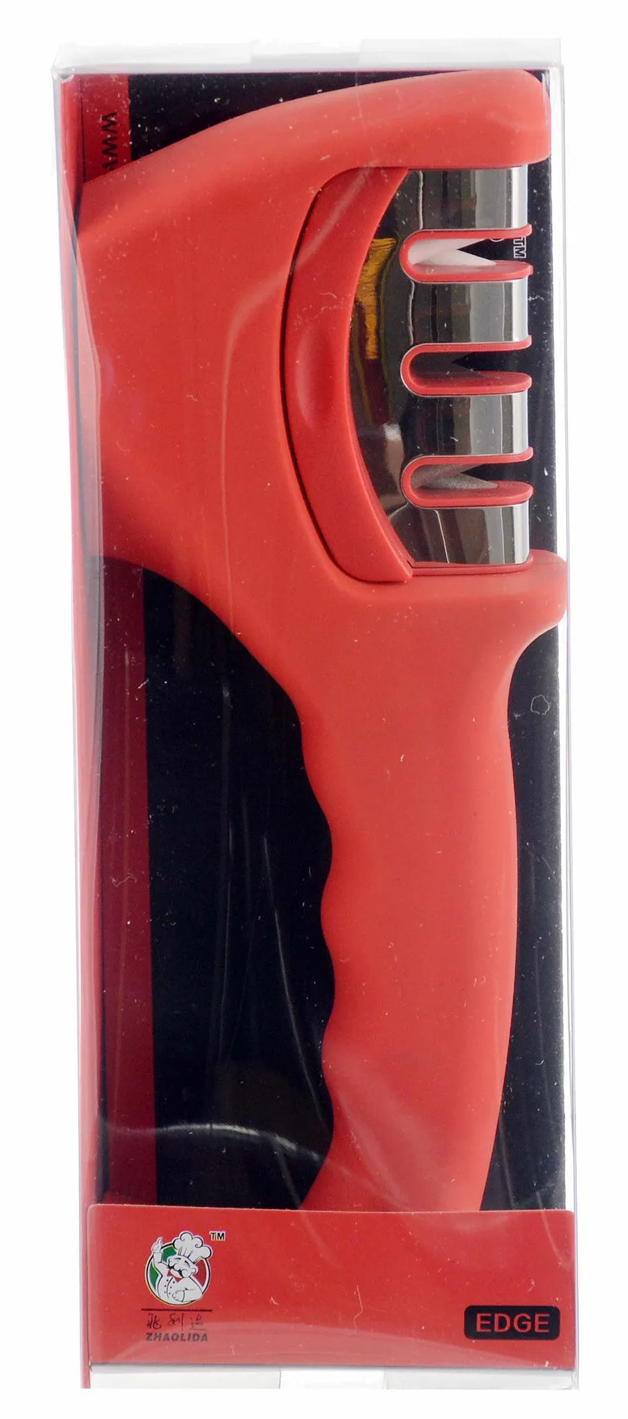 Knife Sharpener: Edge Sharpener - Red